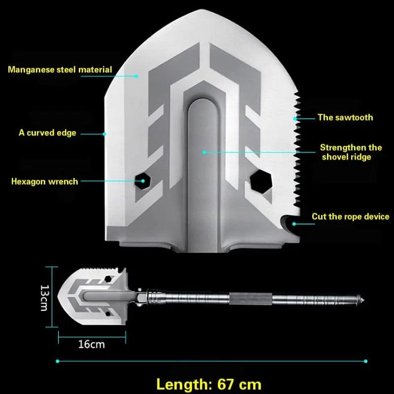 Outdoor Multi-purpose Shovel eprolo