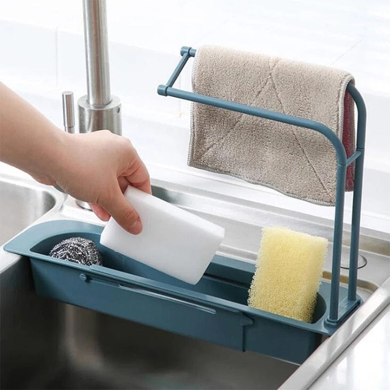 Kitchen Sinks Organizer Soap Sponge Holder GRATEFUL