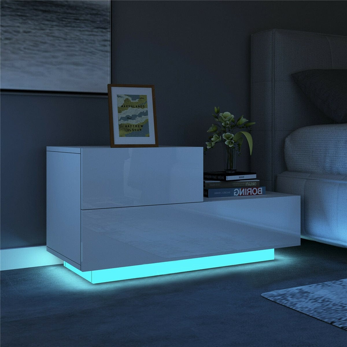 Multifunction RGB LED Nightstands GRATEFUL