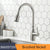 Gold Kitchen Faucets GRATEFUL